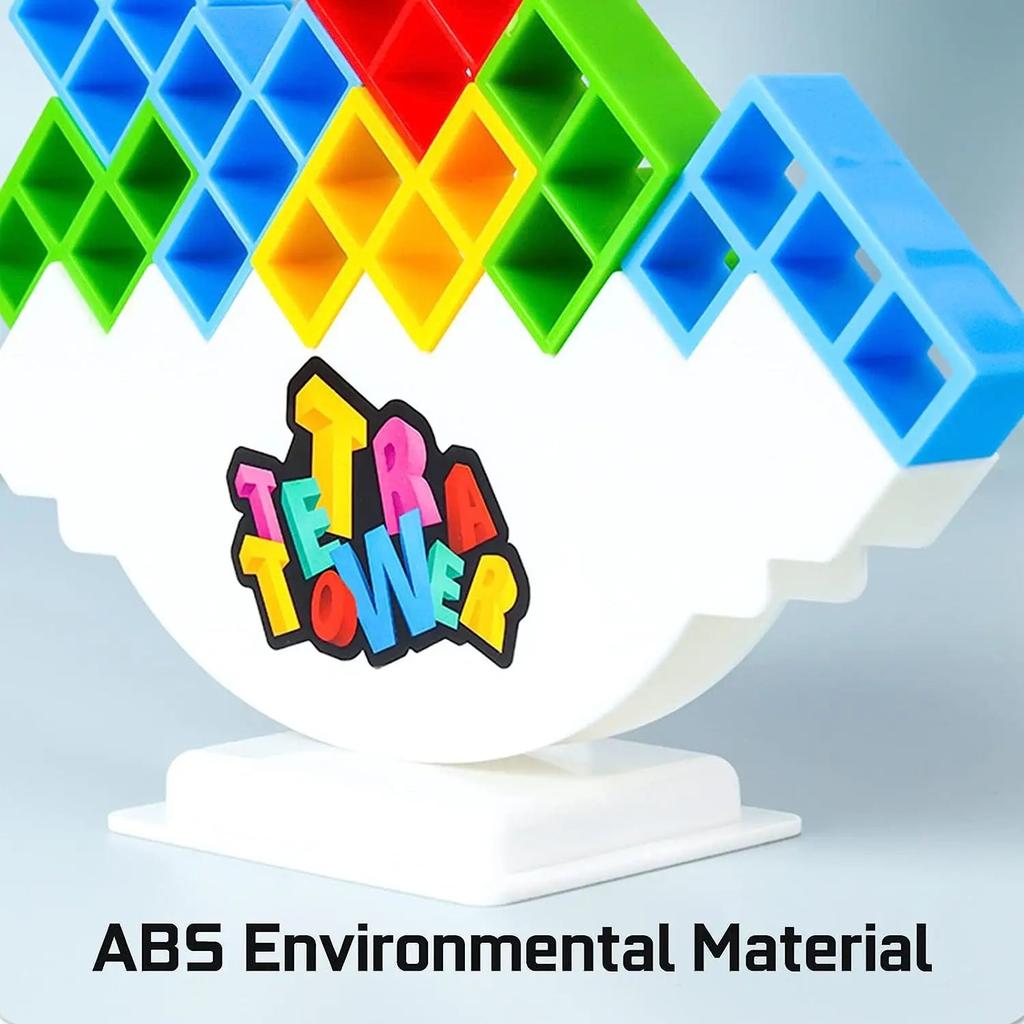 Tetra Tower Balance Stacking Game for Kids by HitMyNeed