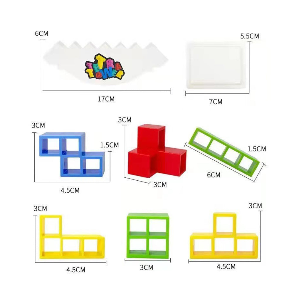 Tetra Tower Stacking Balance Game for Kids by HitMyNeed