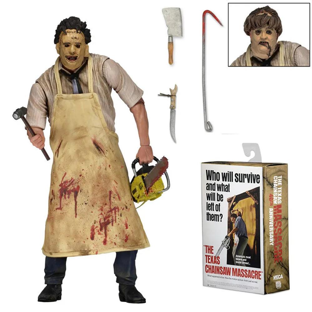 Texas Chainsaw 40th Anniversary Leatherface Doll 18cm by HitMyNeed