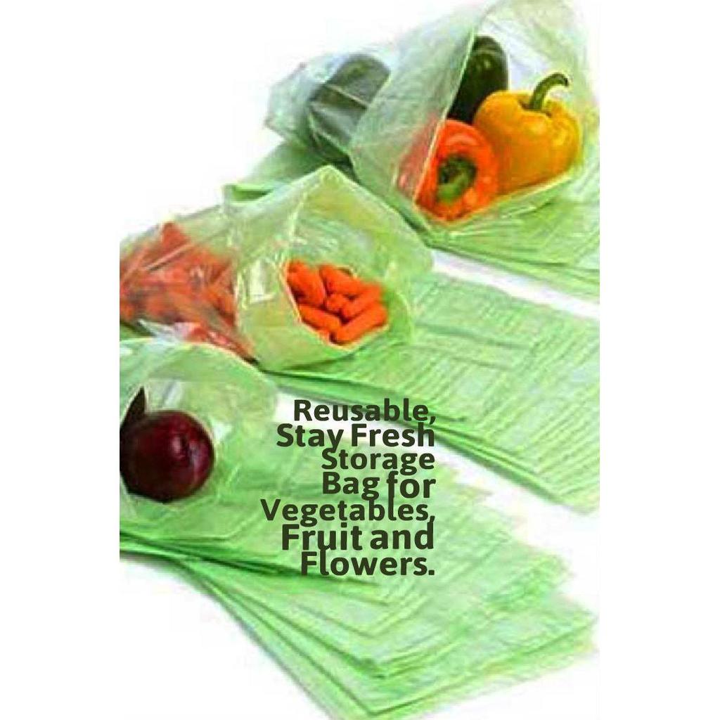 The Green Bag 20-Pack Reusable Produce Saver Bags by HitMyNeed