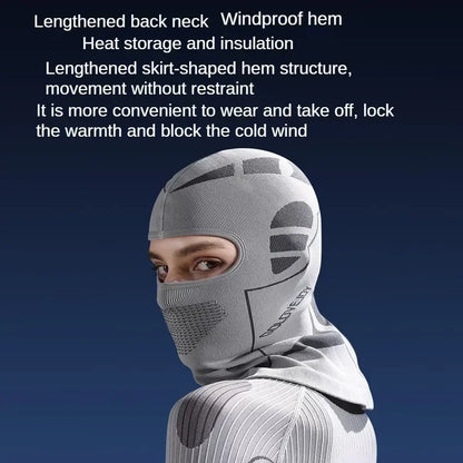 Thermal Balaclava Ski Hat & Neck Warmer for Winter Sports by HitMyNeed