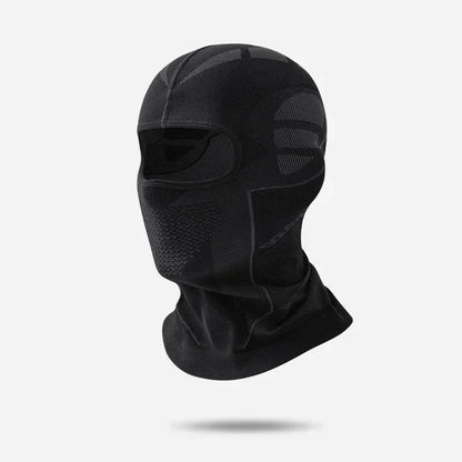 Thermal Balaclava Ski Hat & Neck Warmer for Winter Sports black by HitMyNeed