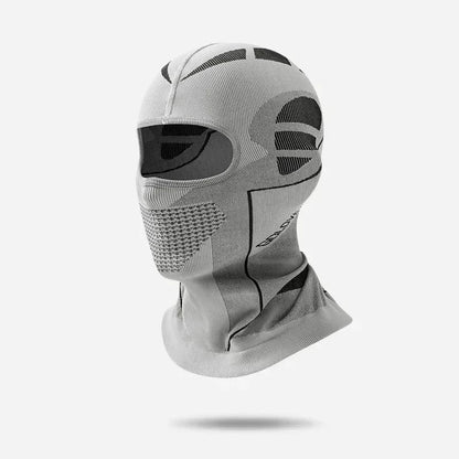 Thermal Balaclava Ski Hat & Neck Warmer for Winter Sports grey by HitMyNeed