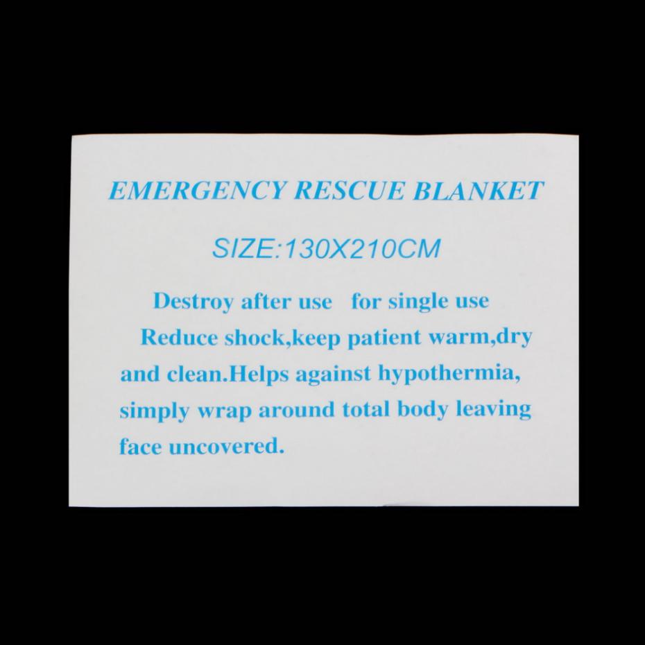 Thermal Emergency Blanket Waterproof Cover by HitMyNeed
