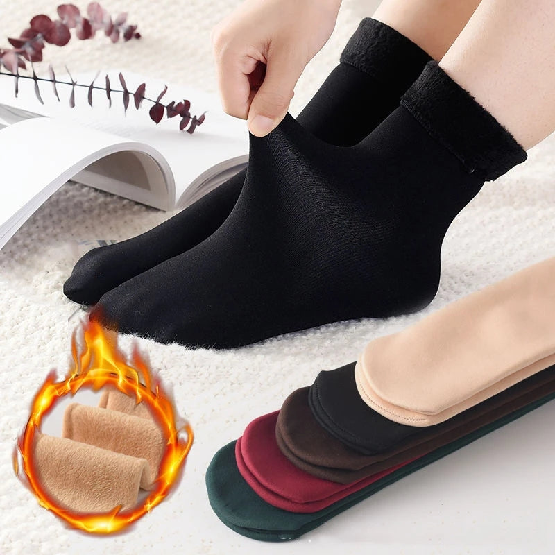Thermal Fleece Lined Winter Socks by HitMyNeed