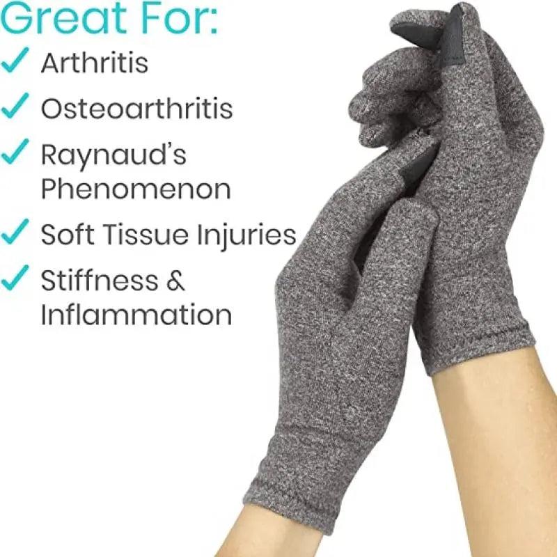 Thermal Touchscreen Winter Gloves for Arthritis Relief by HitMyNeed