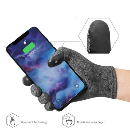 Thermal Touchscreen Winter Gloves for Arthritis Relief by HitMyNeed