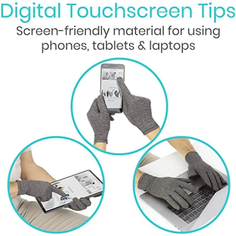 Thermal Touchscreen Winter Gloves for Arthritis Relief by HitMyNeed
