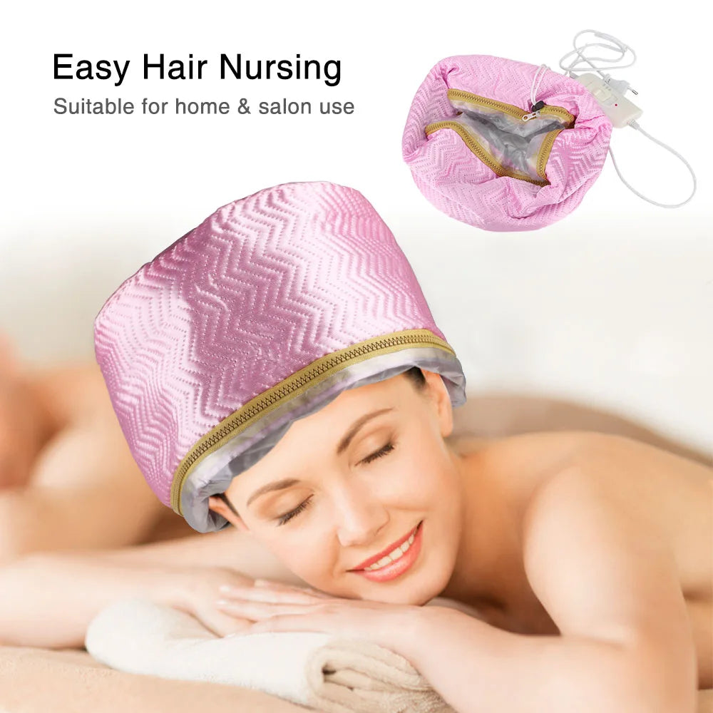 Thermal Treatment Hair Steamer Cap for Deep Hair Care by HitMyNeed