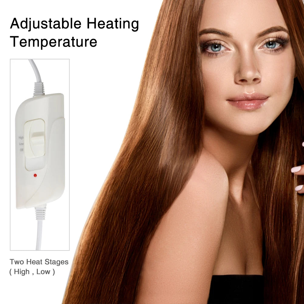 Thermal Treatment Hair Steamer Cap for Deep Hair Care by HitMyNeed