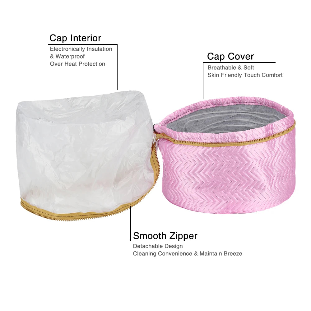 Thermal Treatment Hair Steamer Cap for Deep Hair Care by HitMyNeed