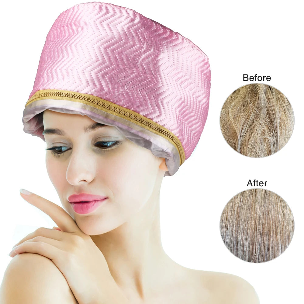 Thermal Treatment Hair Steamer Cap for Deep Hair Care by HitMyNeed