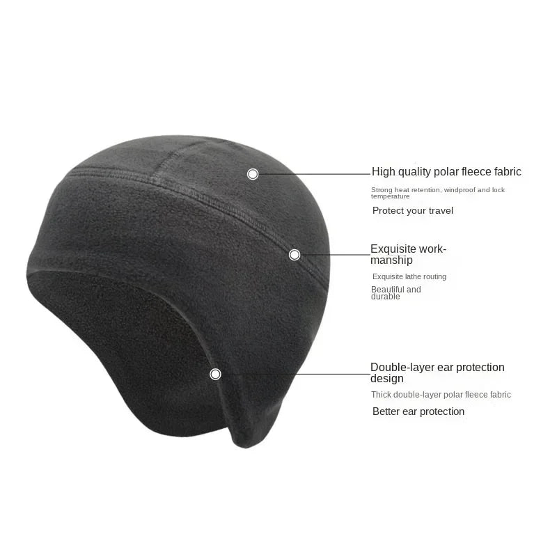 Thermal Winter Running Hat with Ear Cover by HitMyNeed