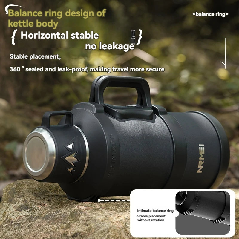 Thermos Stainless Steel Vacuum Flask 1.7-2.7L by HitMyNeed