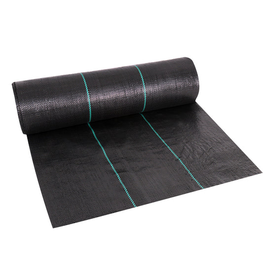 Thick Barrier Anti Weed Mat for Gardens 15m-length 0-5m-width by HitMyNeed