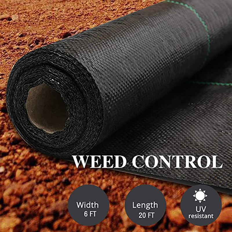 Thick Barrier Anti Weed Mat for Gardens 8m-length 0-5m-width by HitMyNeed
