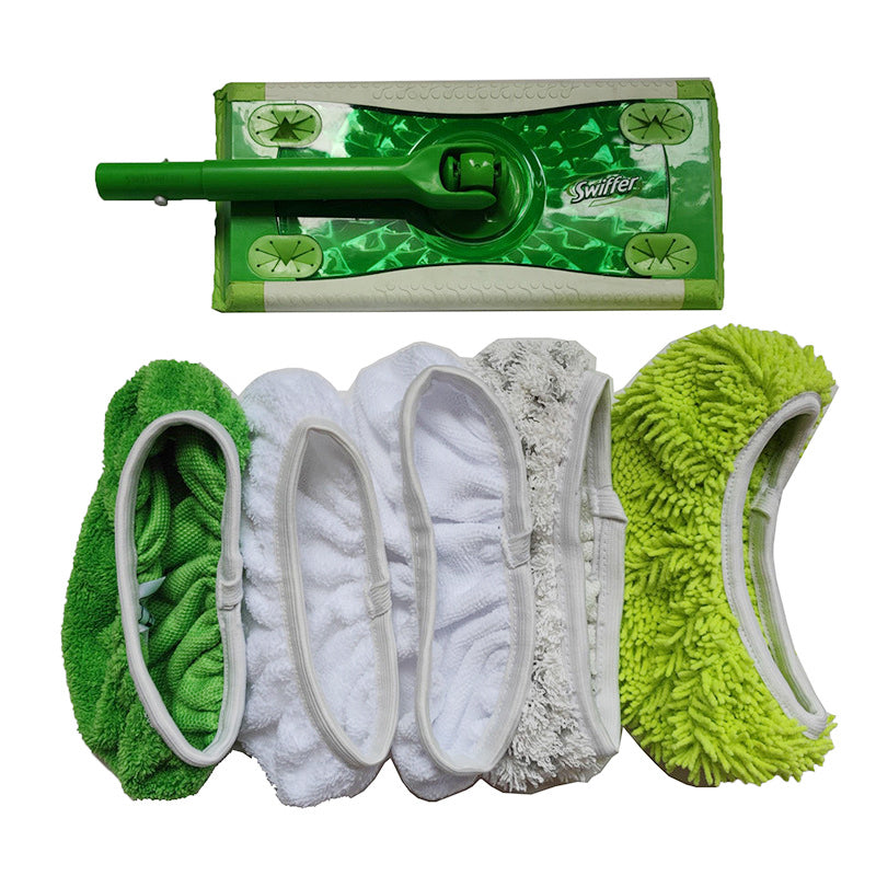 Thick Elastic Flat Mop Replacement Pad for Rotary Mops by HitMyNeed