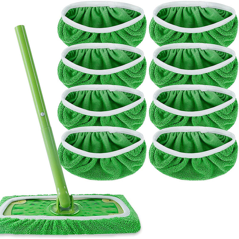 Thick Elastic Flat Mop Replacement Pad for Rotary Mops by HitMyNeed