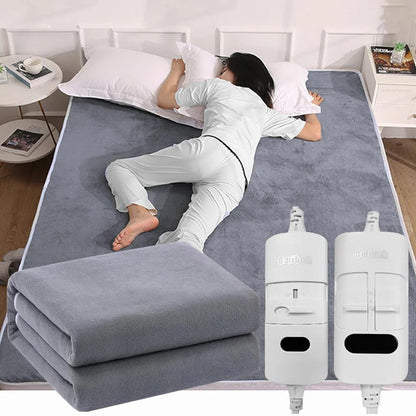 Thick Electric Heating Blanket with Automatic Thermostat by HitMyNeed
