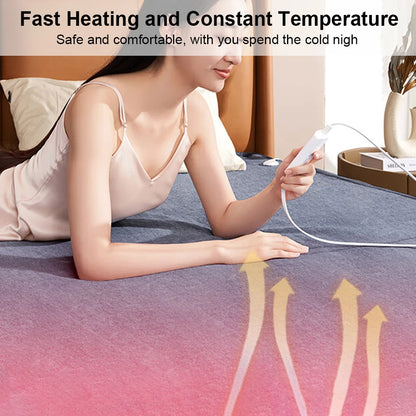 Thick Electric Heating Blanket with Automatic Thermostat by HitMyNeed