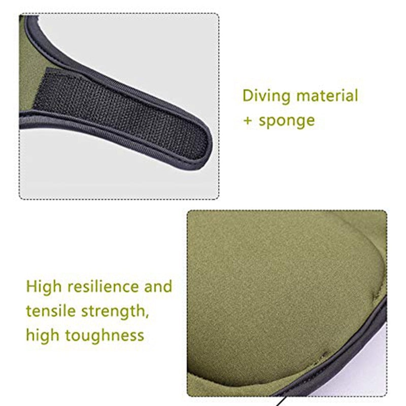 Thick Gardening Knee Pads with Adjustable Straps by HitMyNeed