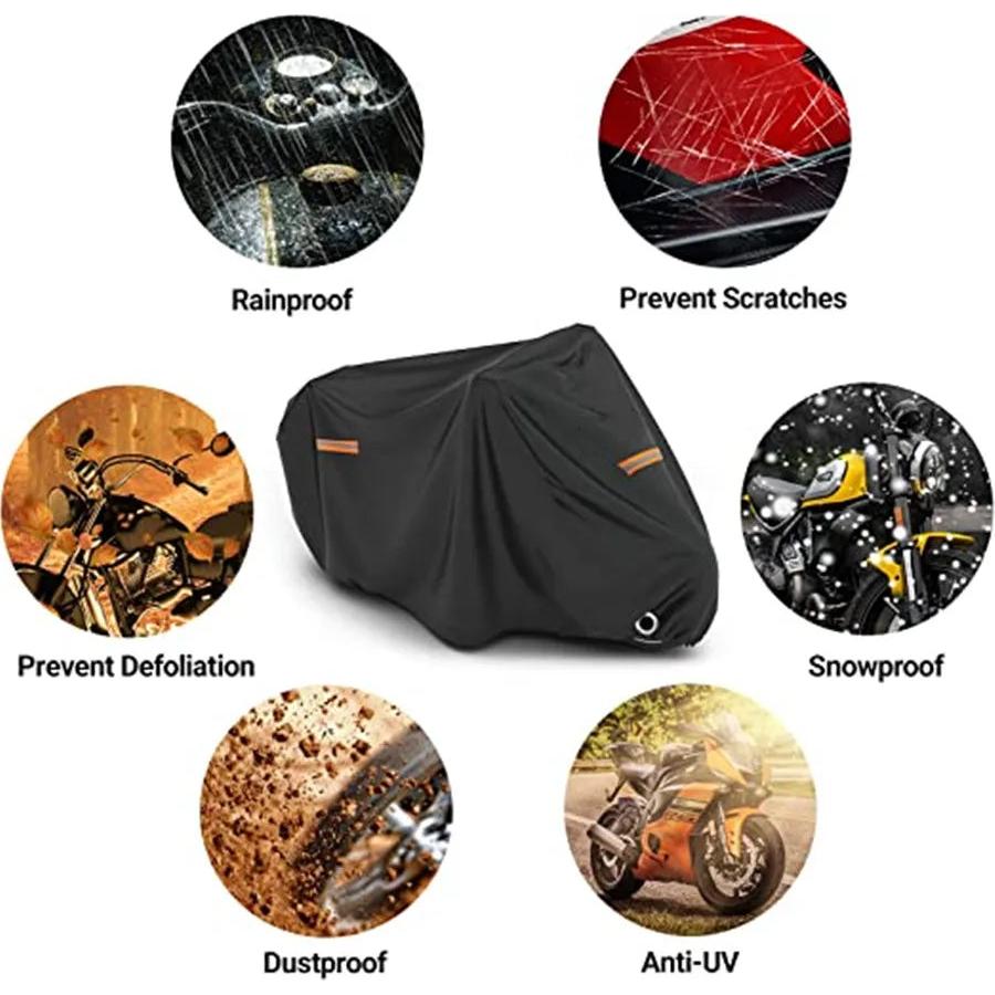 Thick Oxford Waterproof Motorcycle Cover by HitMyNeed