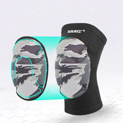 Thick Sponge Non-Slip Sports Knee Pads (1 Pair) by HitMyNeed