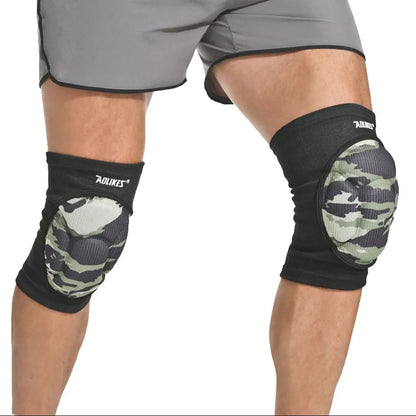 Thick Sponge Non-Slip Sports Knee Pads (1 Pair) by HitMyNeed