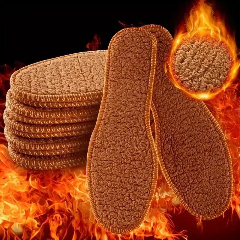 Thick Thermal Winter Insoles (2 Pairs, 4 Pieces) by HitMyNeed