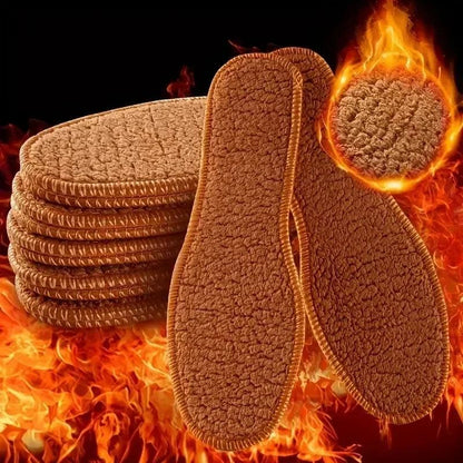 Thick Thermal Winter Insoles (2 Pairs, 4 Pieces) by HitMyNeed