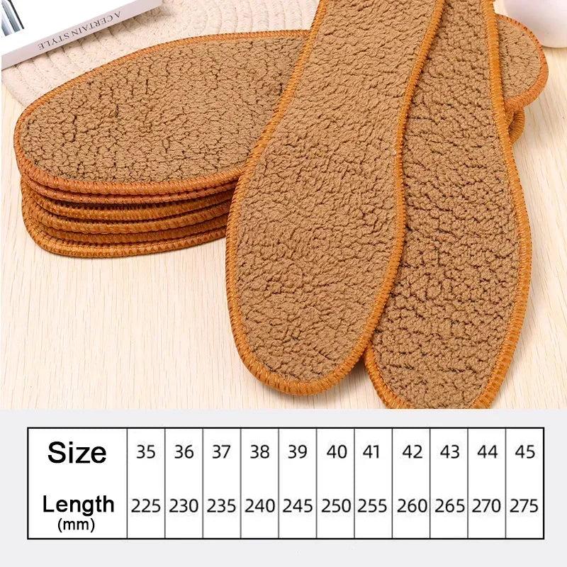 Thick Thermal Winter Insoles (2 Pairs, 4 Pieces) by HitMyNeed