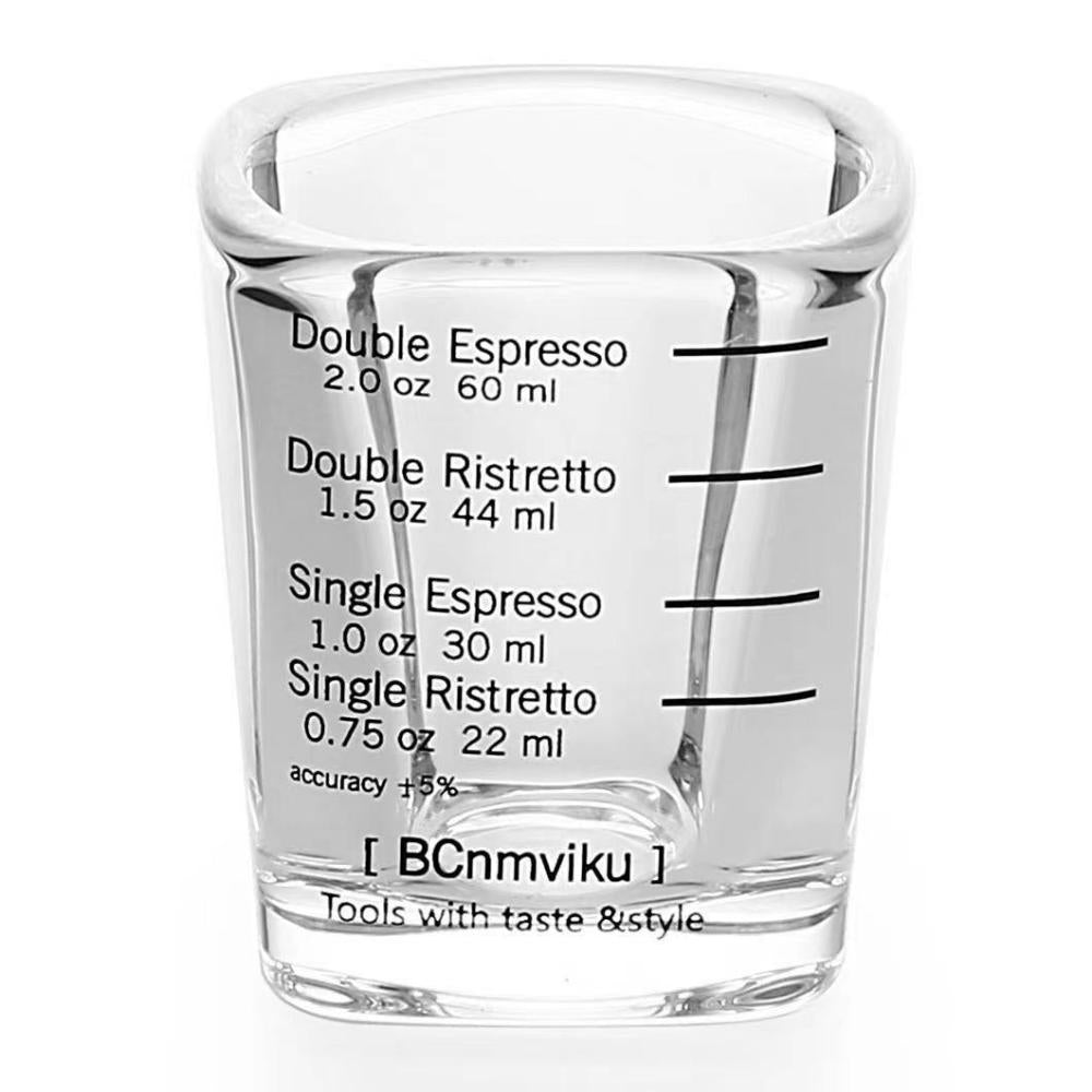 Thick Wall Espresso Measuring Shot Glass 60 ml by HitMyNeed