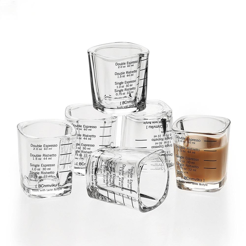 Thick Wall Espresso Measuring Shot Glass 60 ml by HitMyNeed