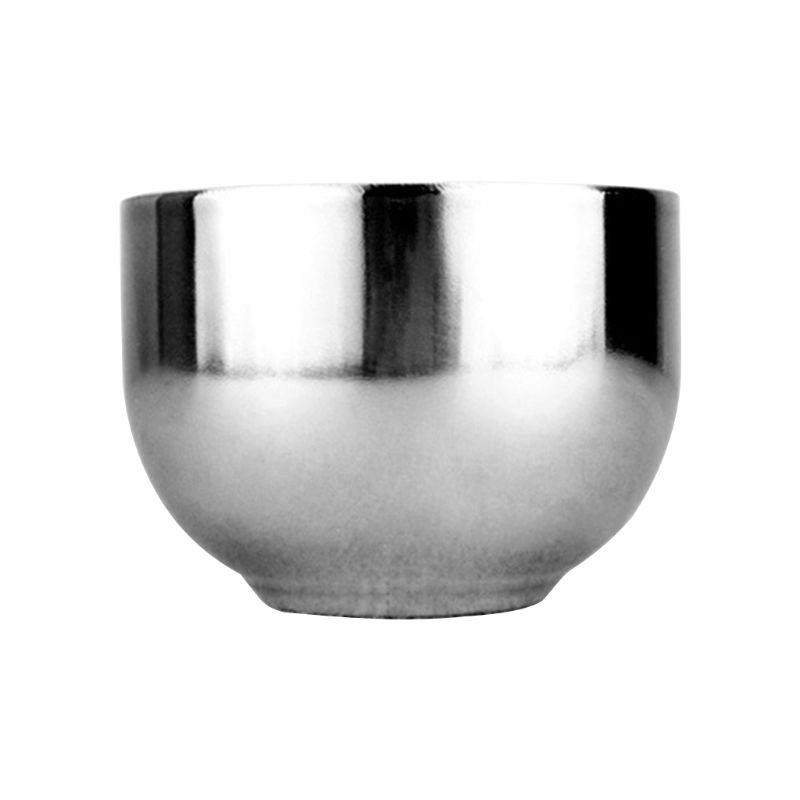 Thick Wall Stainless Steel Shaving Bowl by HitMyNeed