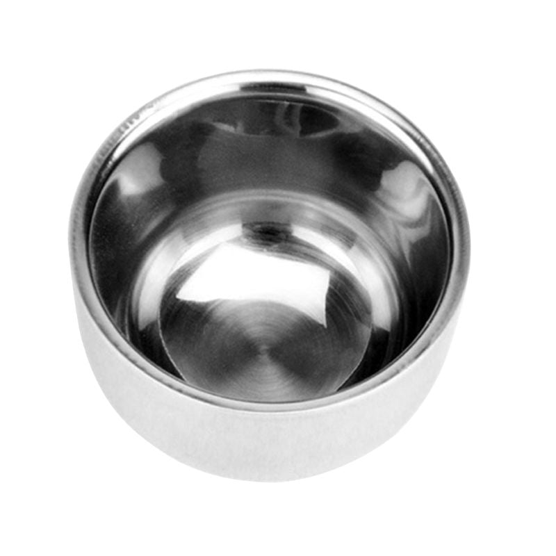Thick Wall Stainless Steel Shaving Bowl by HitMyNeed