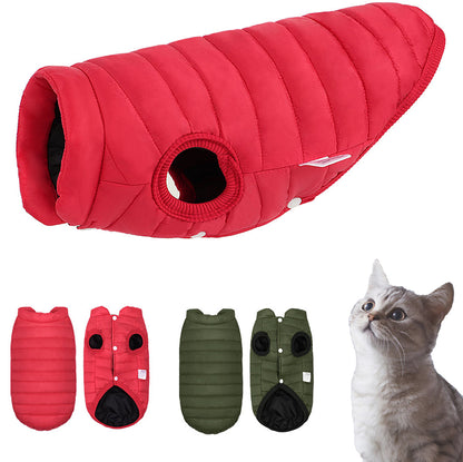 Thick Winter Jacket for Dogs and Cats by HitMyNeed