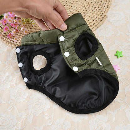 Thick Winter Jacket for Dogs and Cats by HitMyNeed
