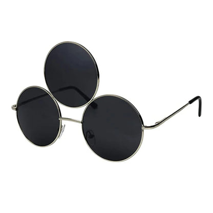 Third Eye Round Mirrored Sunglasses UV400 by HitMyNeed