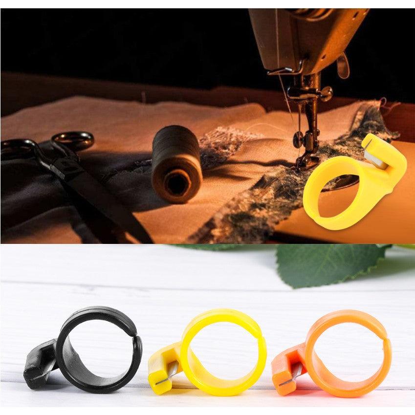 Thread Cutter Ring Sewing Tool Set (2 Pack) by HitMyNeed