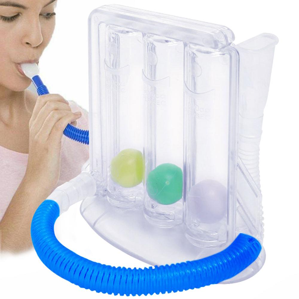 Three-Ball Lung Capacity Breathing Exercise Trainer by HitMyNeed