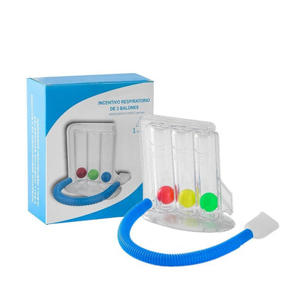 Three-Ball Lung Capacity Breathing Exercise Trainer by HitMyNeed