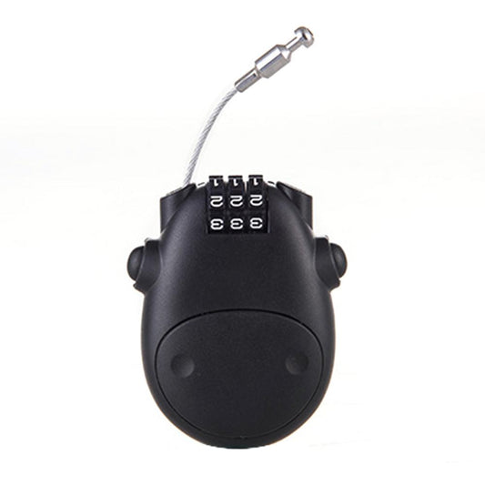 Three Digit Helmet Lock Cable with Combination Code by HitMyNeed