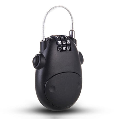 Three Digit Helmet Lock Cable with Combination Code by HitMyNeed