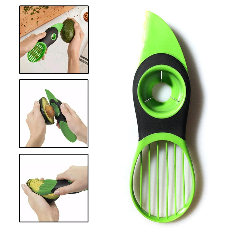 Three-in-One Avocado Peeler, Slicer and Pitter by HitMyNeed
