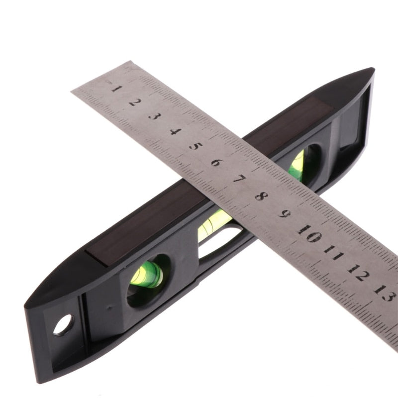 Three-in-One Magnetic Spirit Level 15 cm by HitMyNeed