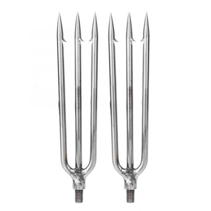 Three-Prong Stainless Steel Fish Spears (2-Pack) by HitMyNeed