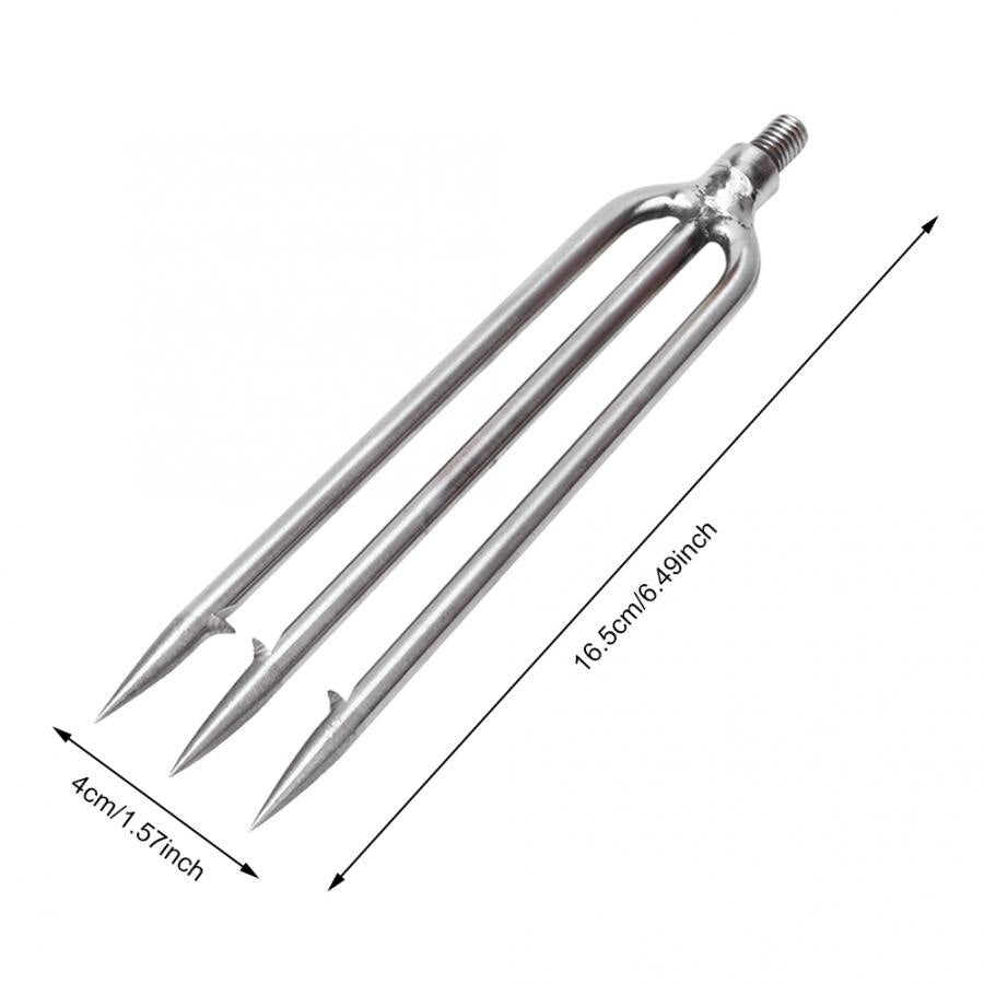 Three-Prong Stainless Steel Fish Spears (2-Pack) by HitMyNeed