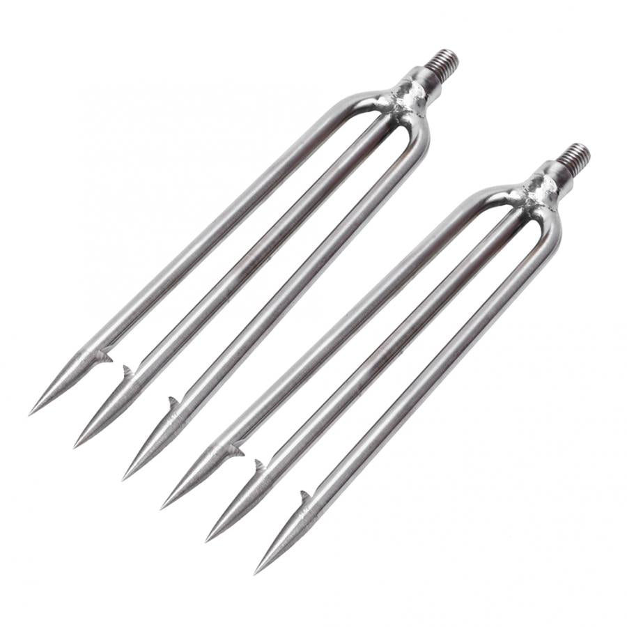 Three-Prong Stainless Steel Fish Spears (2-Pack) by HitMyNeed
