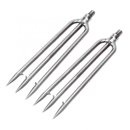 Three-Prong Stainless Steel Fish Spears (2-Pack) by HitMyNeed