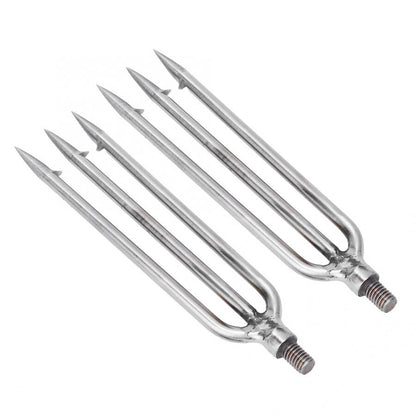 Three-Prong Stainless Steel Fish Spears (2-Pack) by HitMyNeed